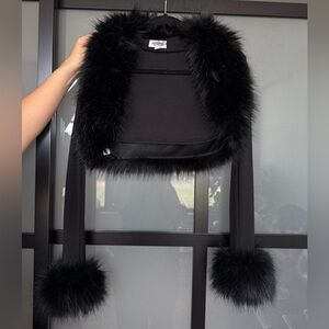 Heiress jacket fur size s